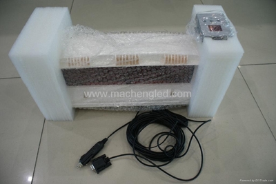 LED户外屏点亮城市脉搏 P7.62-7X40R及的士载屏的实用价值